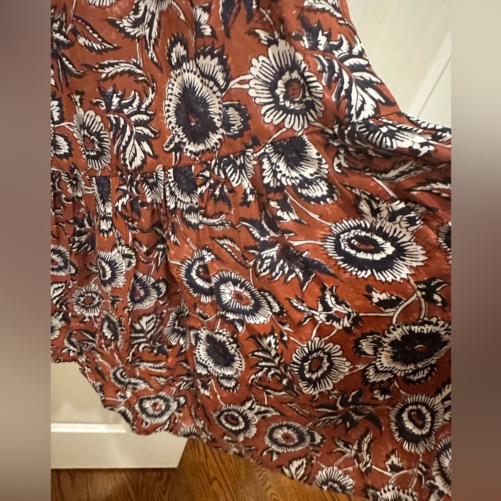 Cleobella Midi Silk Fall Dress